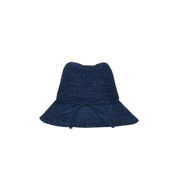 florabella Dylan Bucket Hat in Mdinight Navy One Size New Womens Bucket Sun main image 5